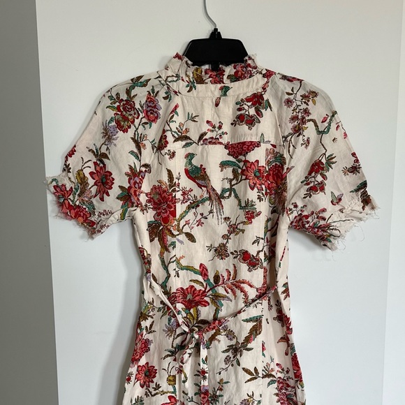 Anthropologie Pilcroe NWT ruffle collar button down dress size 2 - Picture 7 of 10